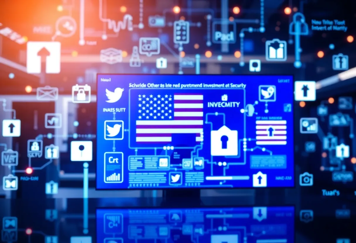 Visual representation of TikTok's control transfer to American investors.