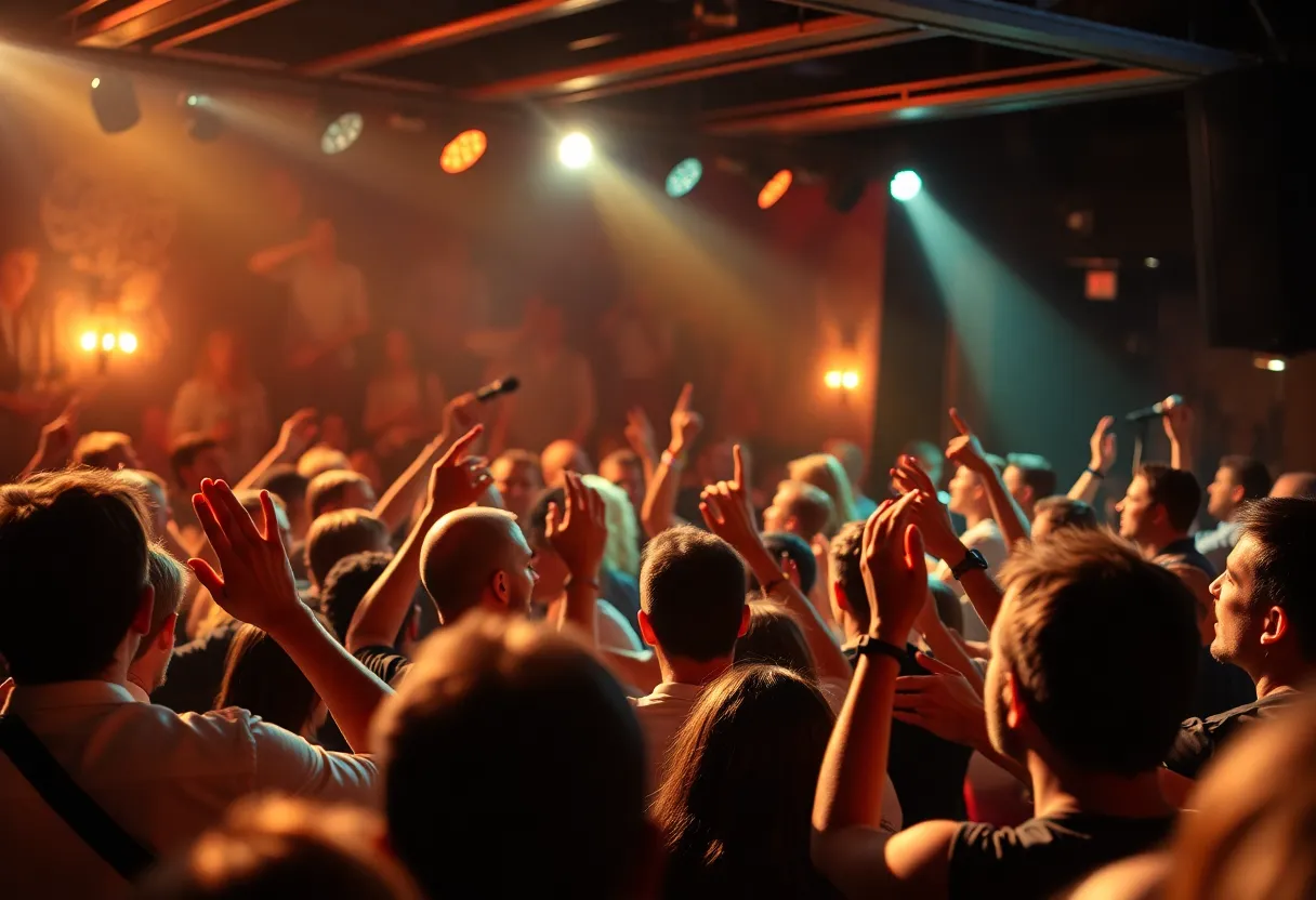 EG Kight performing live at 3rd & Lindsley