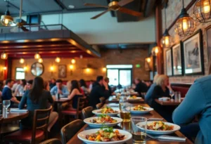 Diverse dining experience at Erling Jensen Small Bites with small plates.