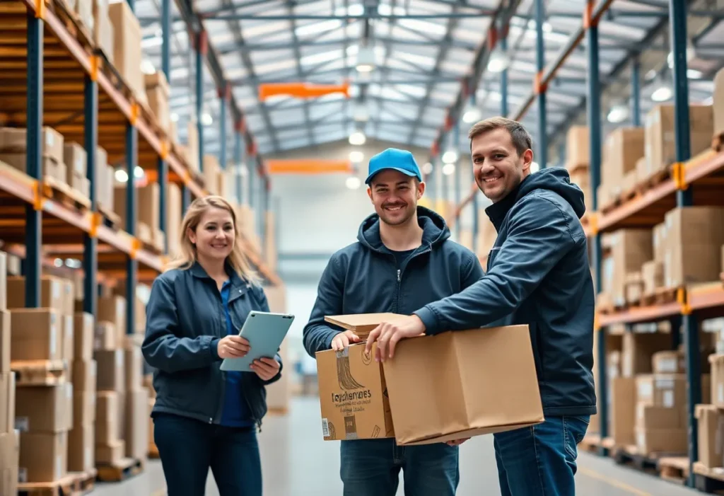 FedEx Surface Operations logistics team at work
