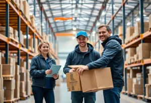 FedEx Surface Operations logistics team at work