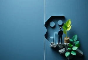 Representation of International Paper corporation's split into two companies.