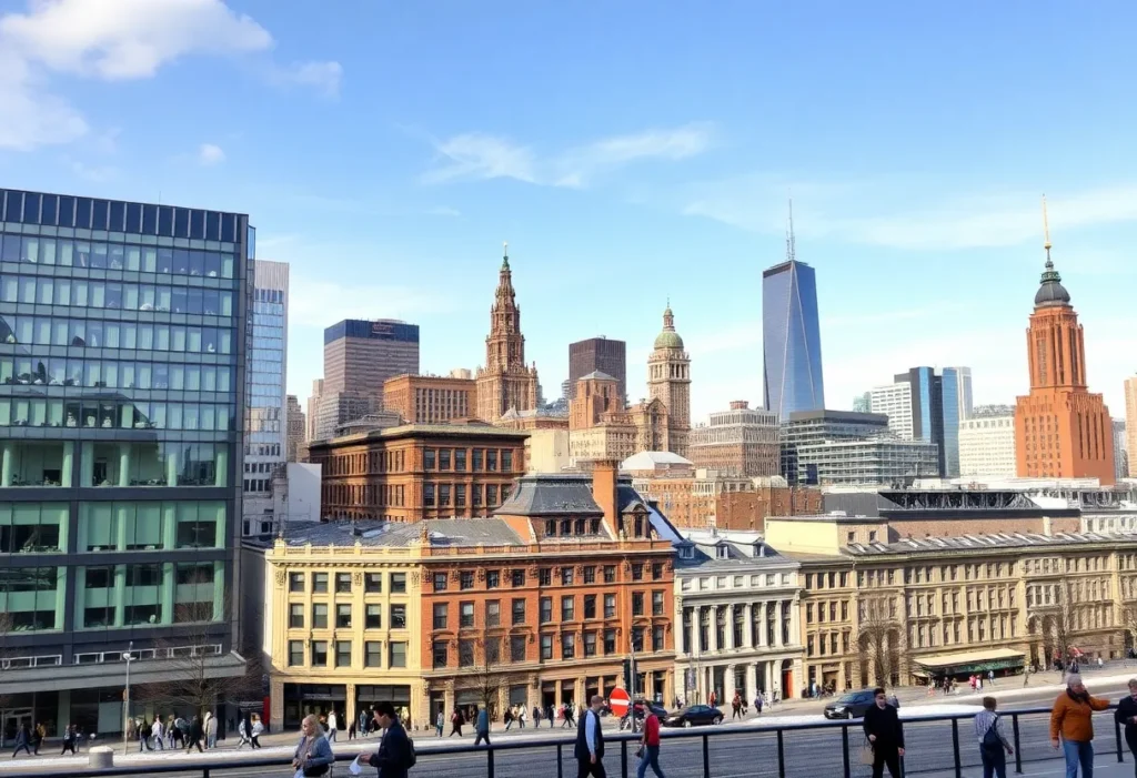 Skyline of Memphis highlighting commercial real estate developments