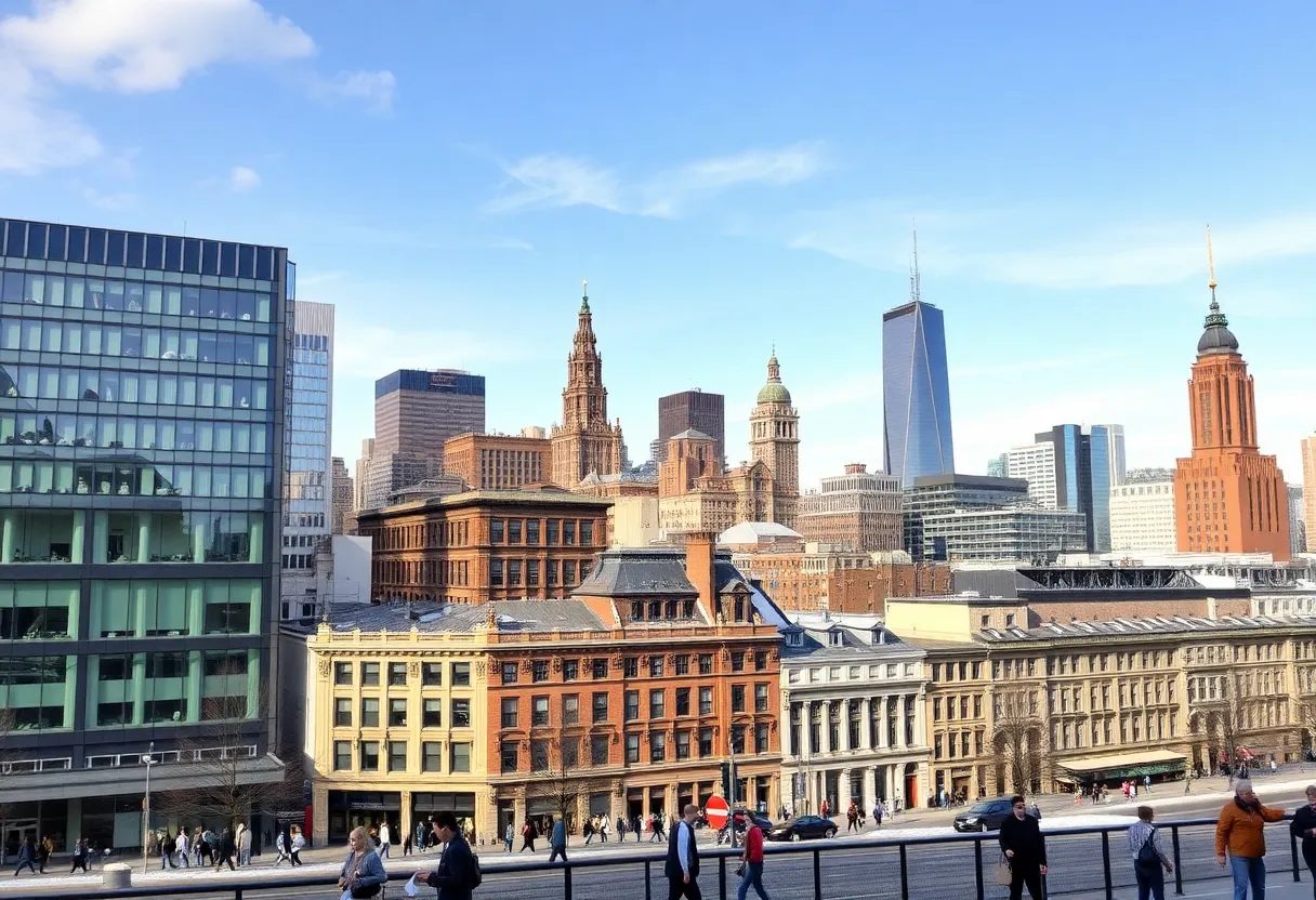 Skyline of Memphis highlighting commercial real estate developments