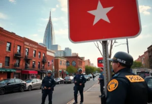 Community members and local law enforcement in Memphis working together for safety