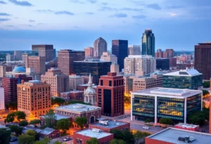 Cityscape of Memphis showcasing real estate growth