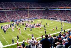 Navy Midshipmen players cheering after winning Liberty Bowl