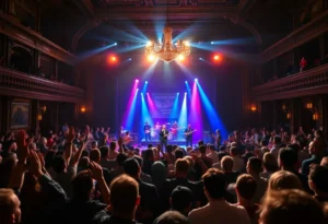Robert Plant performing live at the Orpheum Theatre