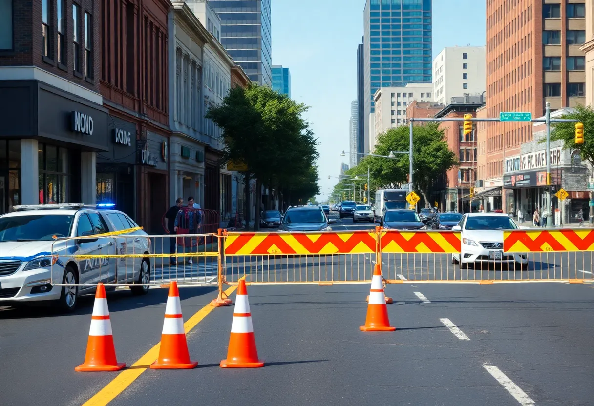 Union Avenue closed for police investigation in Midtown Memphis
