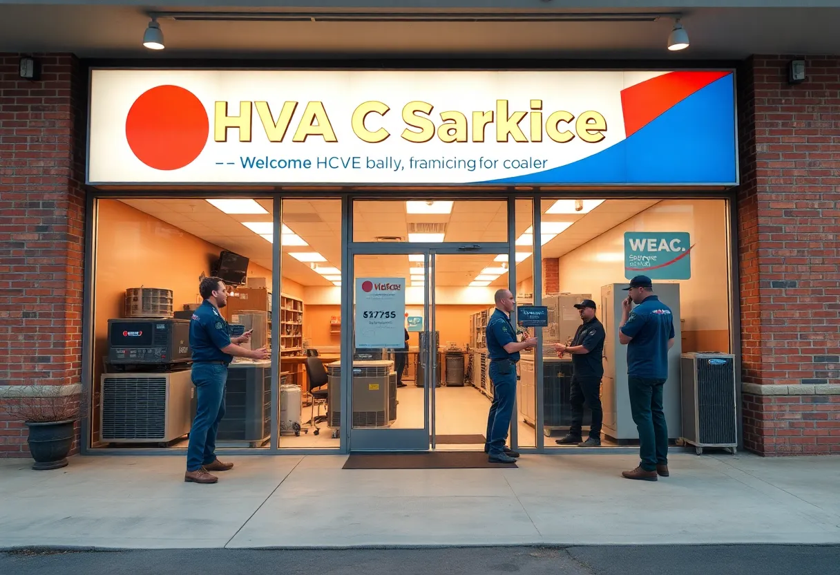 Exterior view of Service Experts' new franchise location in Memphis