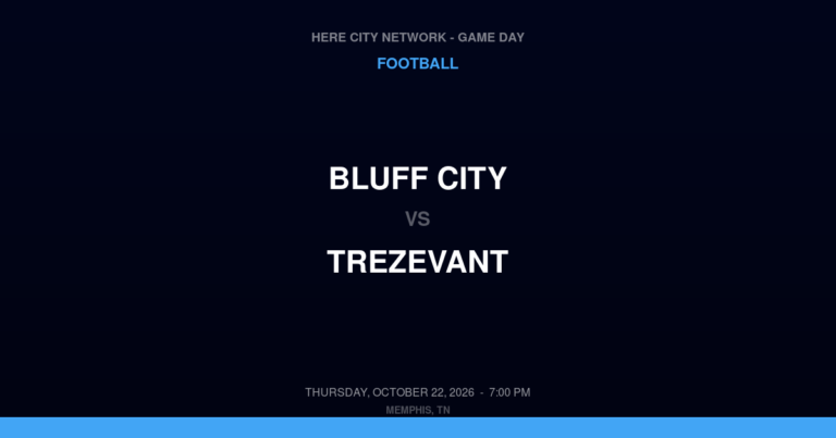 Bluff City 20, Trezevant 36