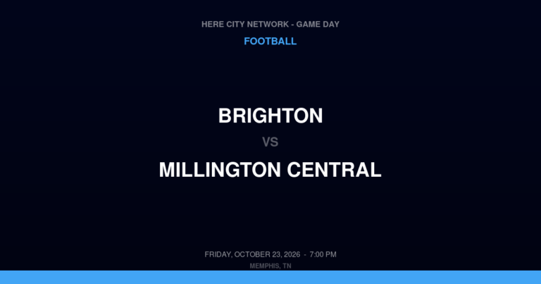 Brighton 34, Millington Central 13
