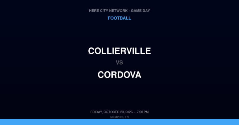 Collierville 45, Cordova 0
