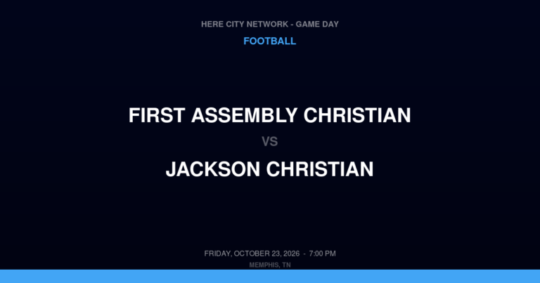 First Assembly Christian 6, Jackson Christian 57