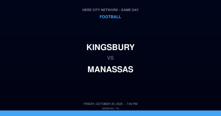 Kingsbury at Manassas
