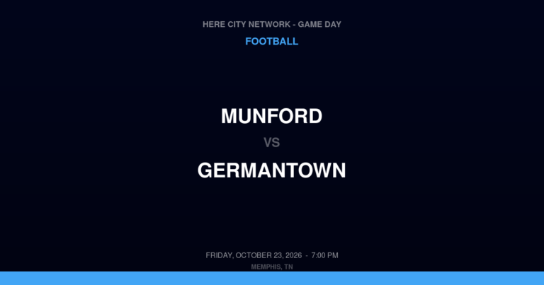 Munford 15, Germantown 13