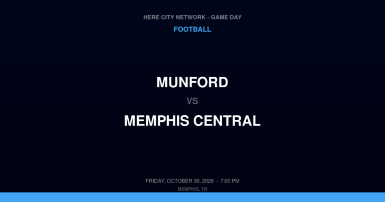 Munford at Memphis Central